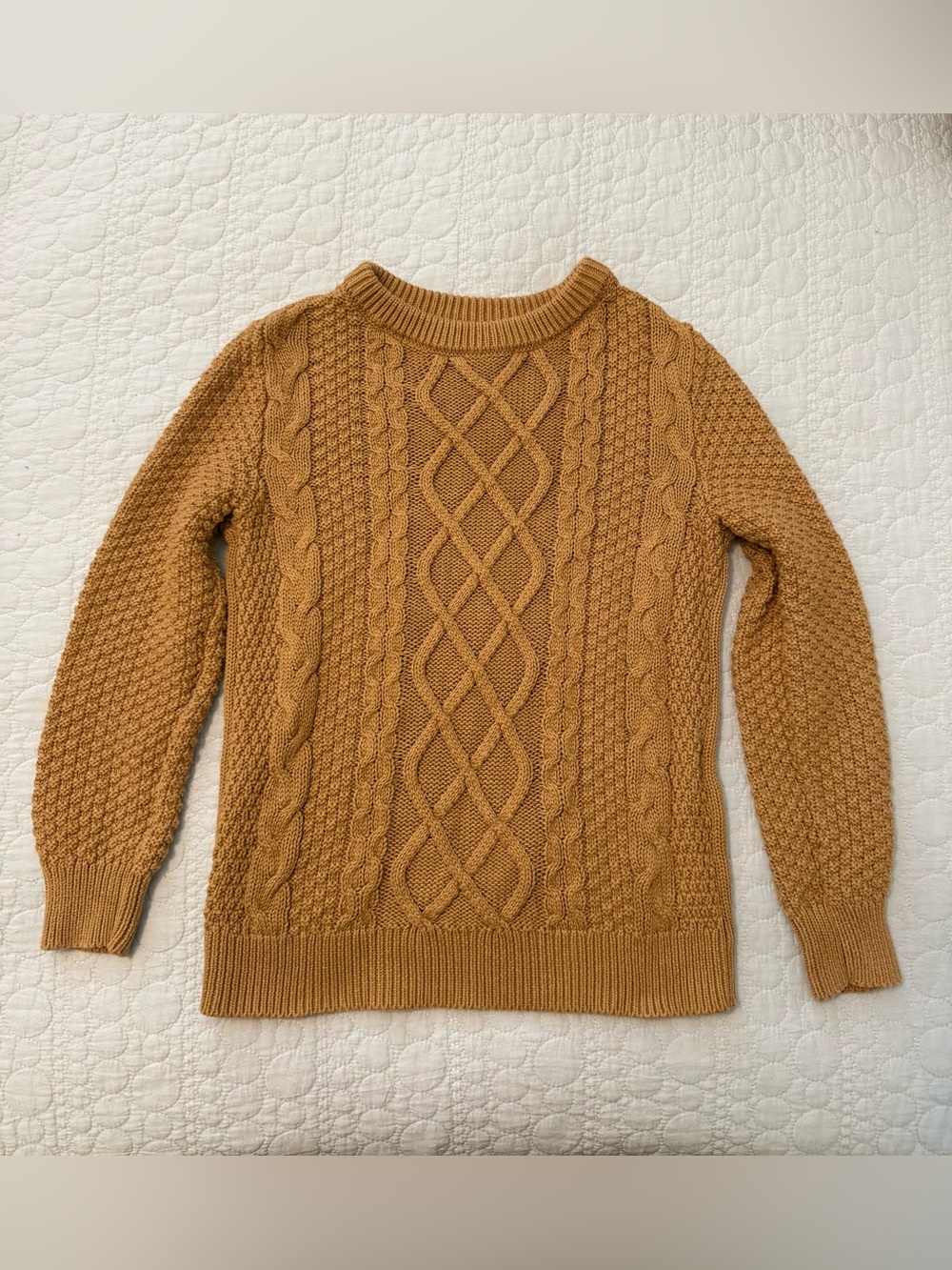 Old Navy Boys Cable Knit Sweater - Light Brown - size XS (5)